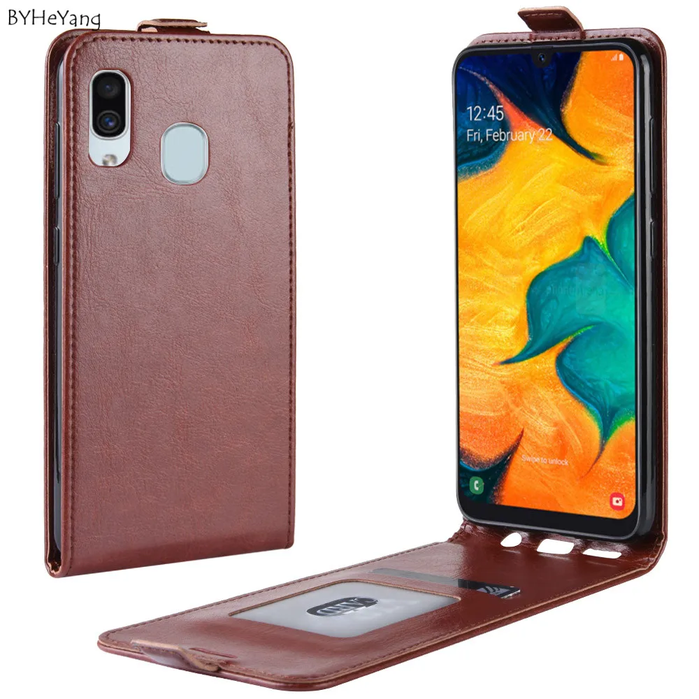 Чехол для Samsung Galaxy A30 6 4 дюйма кошелек обложка на заднюю панель из искусственной
