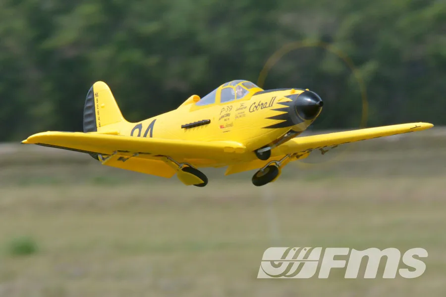 Модель FMS 980 мм/1 м высокоскоростная Racer P39 Cobra II PNP прочные весы EPO для