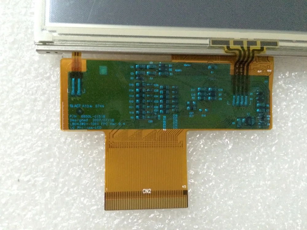 LB043WQ1-TD01 LB043WQ1 TD01 4 3 дюймовый ЖК-дисплей с сенсорным экраном LB043WQ1(TD)(01) Оригинал и