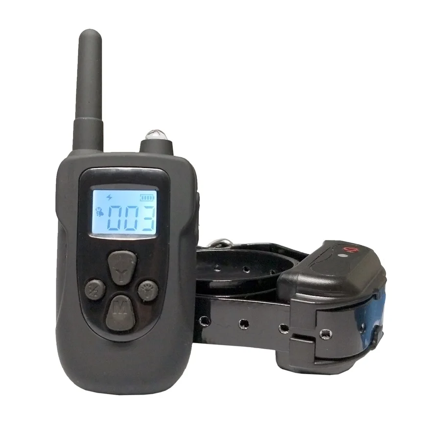 

JanPet 330yd Remote Controlled Dog Training Collar Pet Trainer-Vibration/Static Shock/Tone Training Stimulations for All Dogs