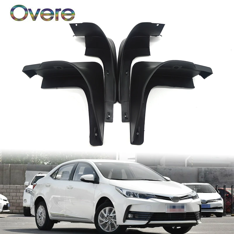 Overe автомобильные передние и задние брызговики для Toyota Corolla Altis E140 2007 2008 2009 2010 2011 2012