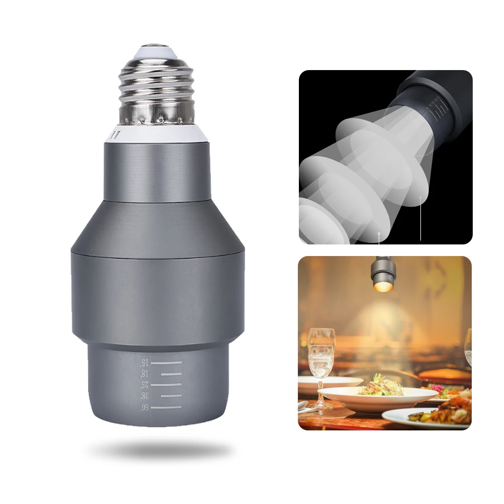 E27 Led Cob прожекторы желтый 110 в 120 в 7 Вт Cob регулируемый угол для столовой Кофейня зал светодиодные лампы желтый прожектор