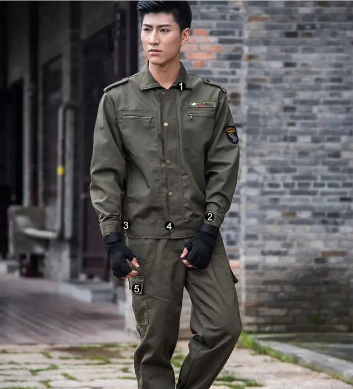 Мужская Летняя камуфляжная униформа военная одежда | Тематическая и