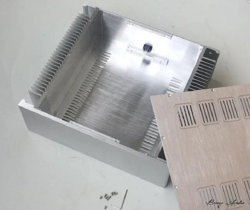 BRZHIFI BZ4315A double radiator aluminum case for power amplifier |
