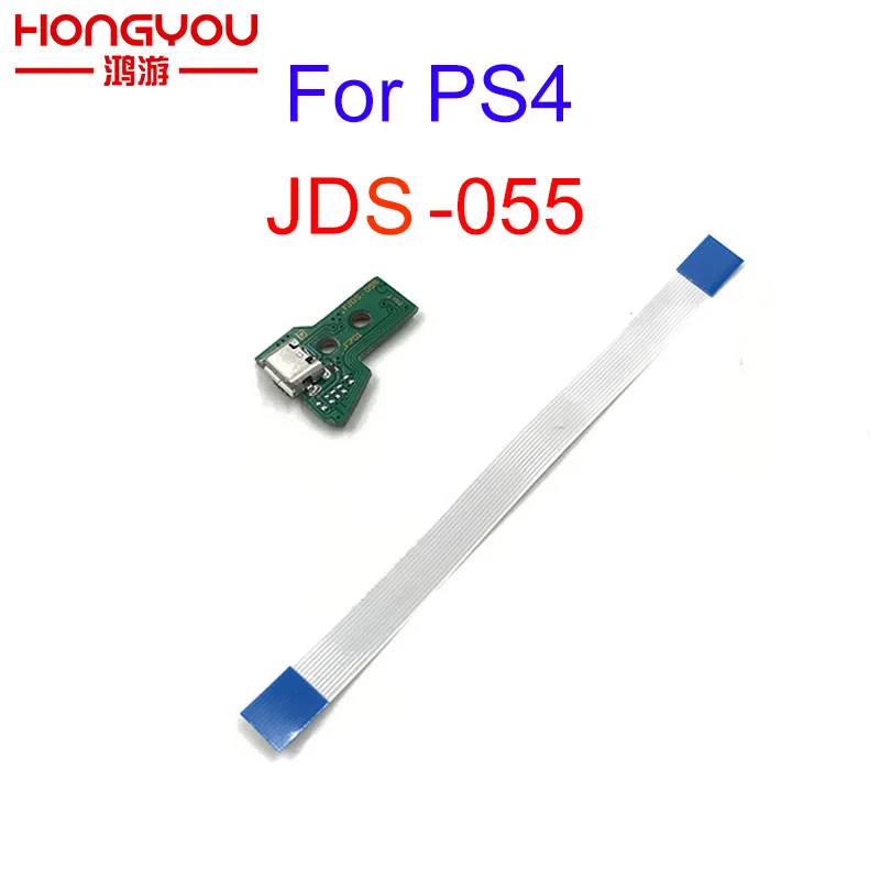 JDS-001 JDS-011 JDS-030 JDS-040 зарядка через usb Порты и разъёмы гнездо платы с зарядной платой гибкий ленточный кабель для PS4 Pro плата контроллера