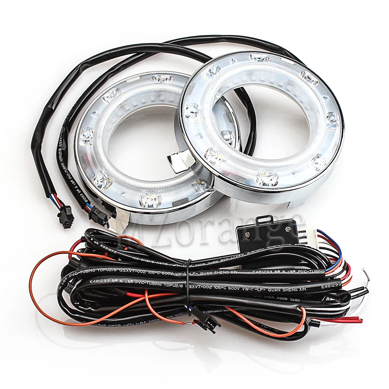 2 шт. дневные ходовые огни светильник для Subaru Forester 2009 2010 2011 2012 противотуманных фар 12V Угол Глаза Водонепроницаемый DRL автомобильные аксессуары светодиодный