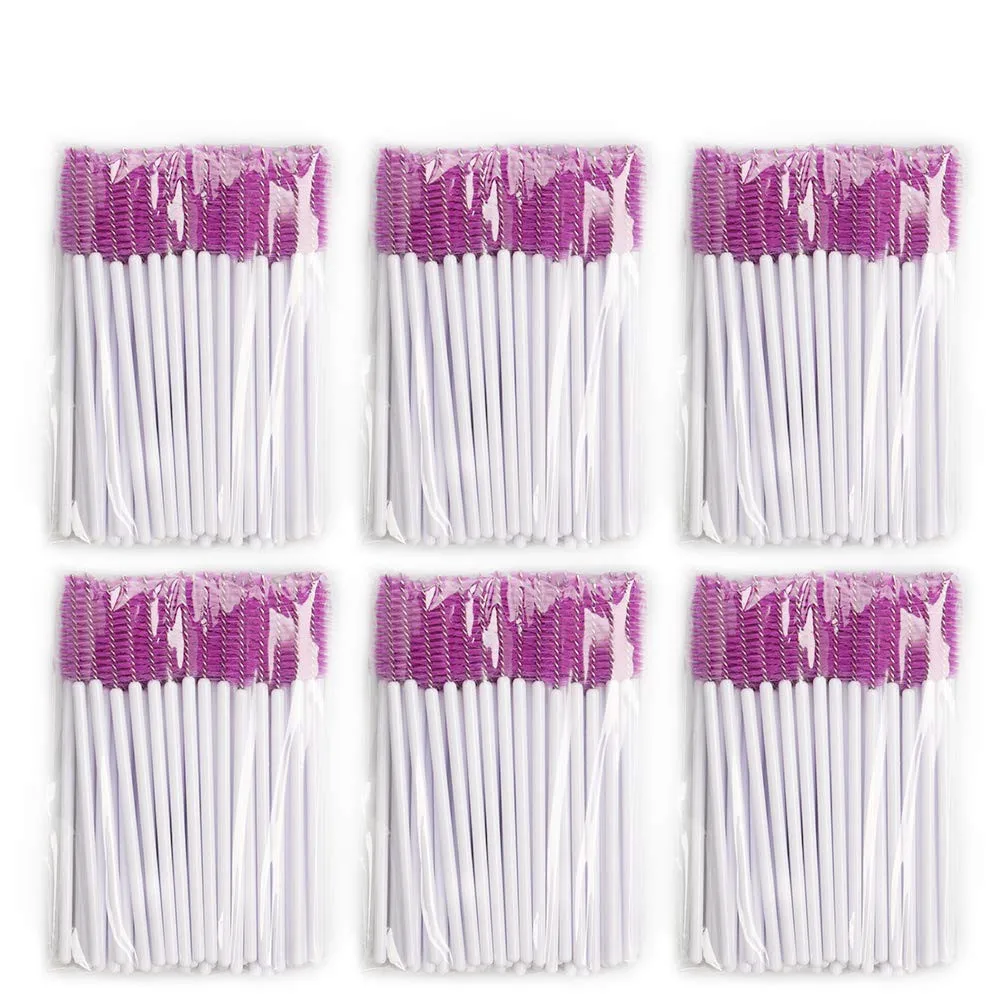 

1000pcs/lot Disposable Eyelash Brush Mascara Wands Applicator Eyebrow Brushes Eyelash Comb Brushes Spoolers Makeup Tool Kit