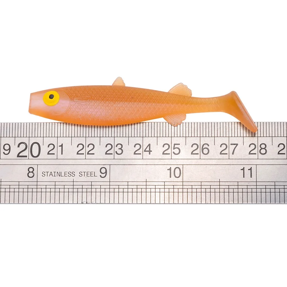 10 шт. 8 см 4 г рыболовные приманки наживки Easy Shiner Swimbait Мягкая силиконовая приманка