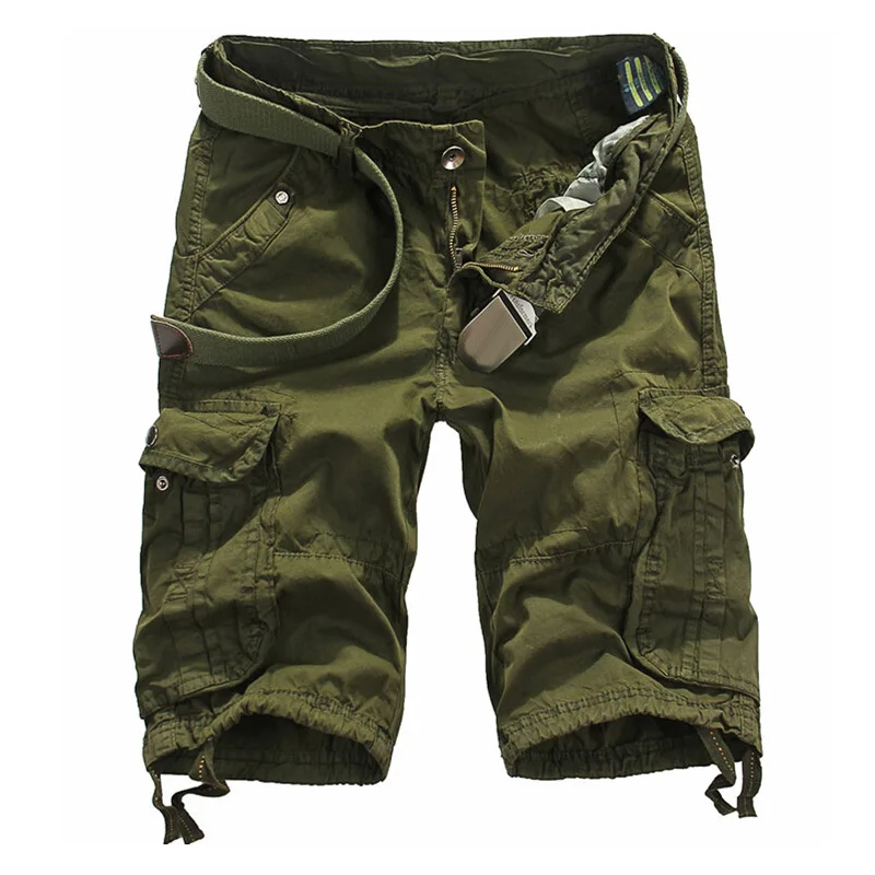 

Uniform Shorts New Summer Multi-pocket Camouflage Men's Shorts Casual Loose Knee Men's Shorts