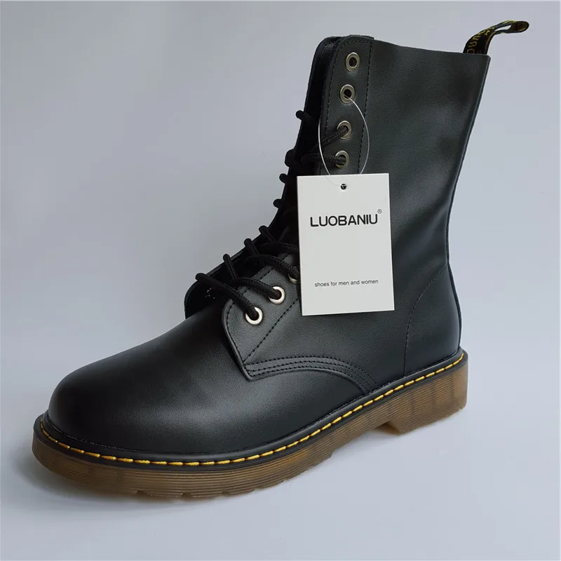 Мужские ботинки из натуральной кожи в стиле милитари|shoes fashion men|shoes menshoes men |