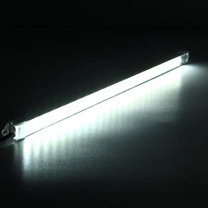 35 см 7 Вт 24 SMD 5630 Светодиодный светильник с питанием от USB DC 5 в жесткая полоса светильник с жесткой полосой лампа с прозрачной крышкой
