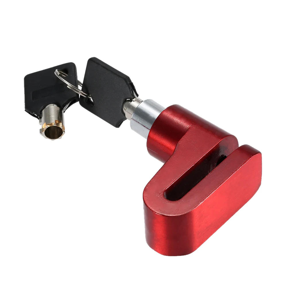 Бесплатная доставка замок из нержавеющей стали для мотоцикла Противоугонный