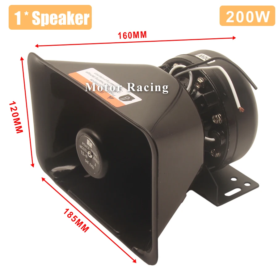 Беспроводной пульт дистанционного управления 12 В сигнал тревоги автомобиля рог