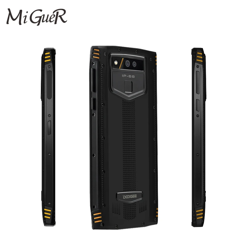 DOOGEE S50 IP68 Водонепроницаемый Face ID смартфон 5180 мАч 6 ГБ + 64 Android 7 1 MTK6763 Octa Core 4 камеры