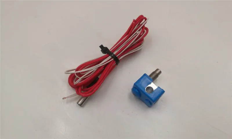 

Funssor 1.75/3mm V6 Heater Block Fixings Silicone Insulation Sock nozzle V6 heater break hotend kit