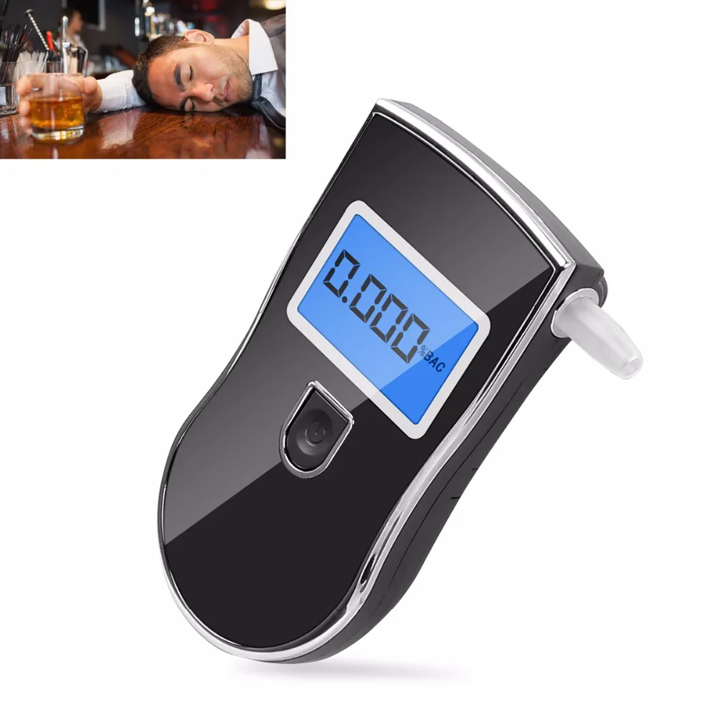 Digital Breath Alcohol Tester Police High-precision For Breathalyzer Test Meter | Автомобили и мотоциклы