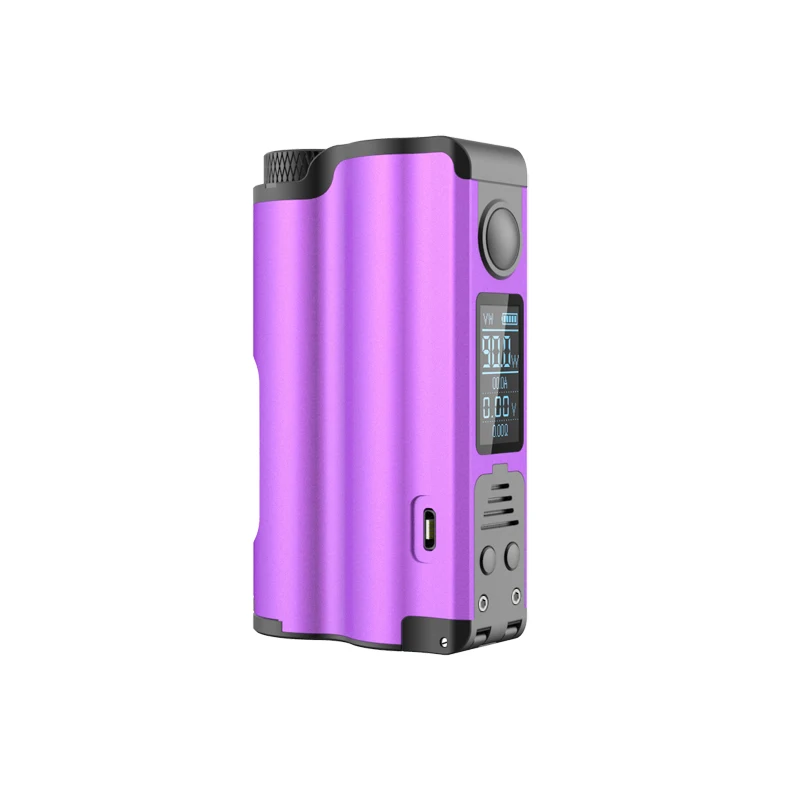 purple Dovpo x TVC Topside 90 Вт сквонк коробка мод первый Топ Filingl боттомфидер-мод используется 21700 батарея с 10 мл бутылка vape Mod - Цвет: purple