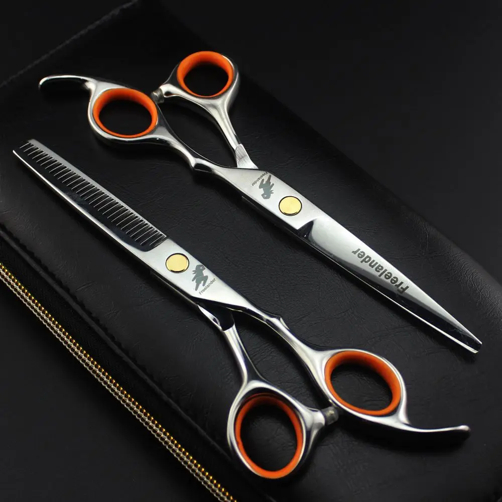 Freelander 6 дюймов ножницы для стрижки волос Парикмахерские профессиональные ножницы для волос филировочные ножницы парикмахерские ножницы