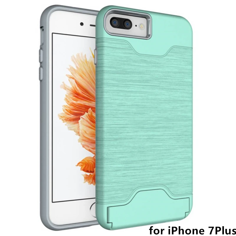 Чехол Кошелек для iPhone X XR Xs Max 8 7 6 6S Plus Гибридный двухслойный жесткий ударопрочный