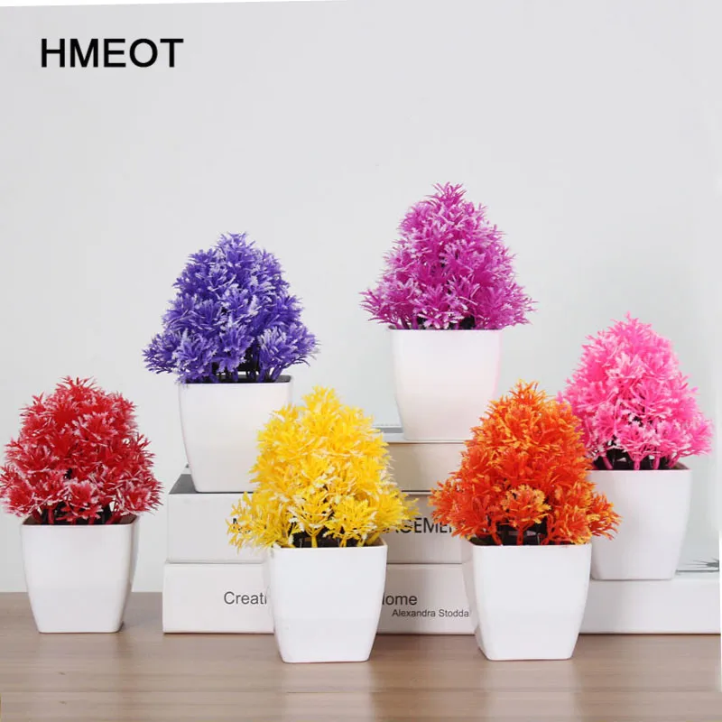 HMEOT новые симуляционные растения для гостиной Настольная поверхность имитация