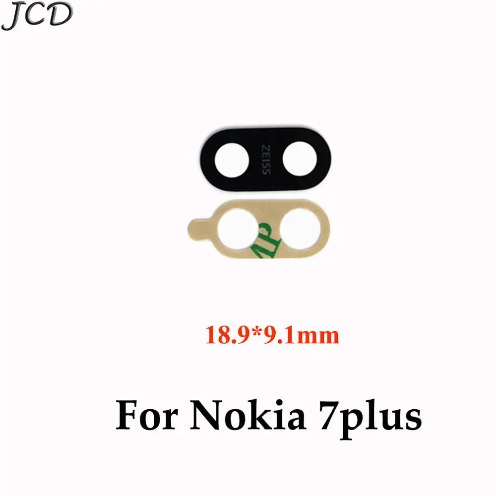 JCD для Nokia Lumia 3 5 6 8 X5 X6 X7 7 Plus 1 950 950XL1520 задняя камера стеклянная крышка объектива с