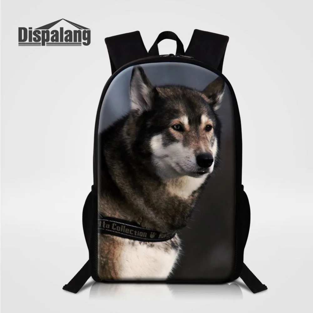 Детский Школьный рюкзак Dispalang для студентов дорожная сумка на плечо с 3D-принтом