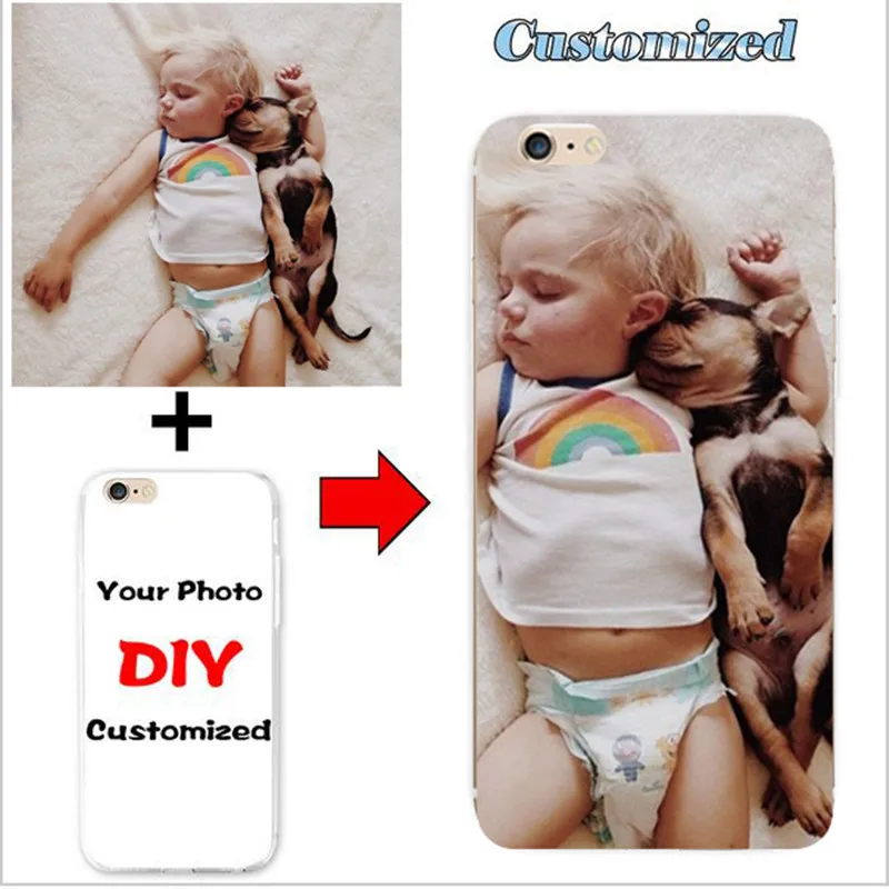 DIY пользовательское имя настраиваемая печать вашего изображения чехол для