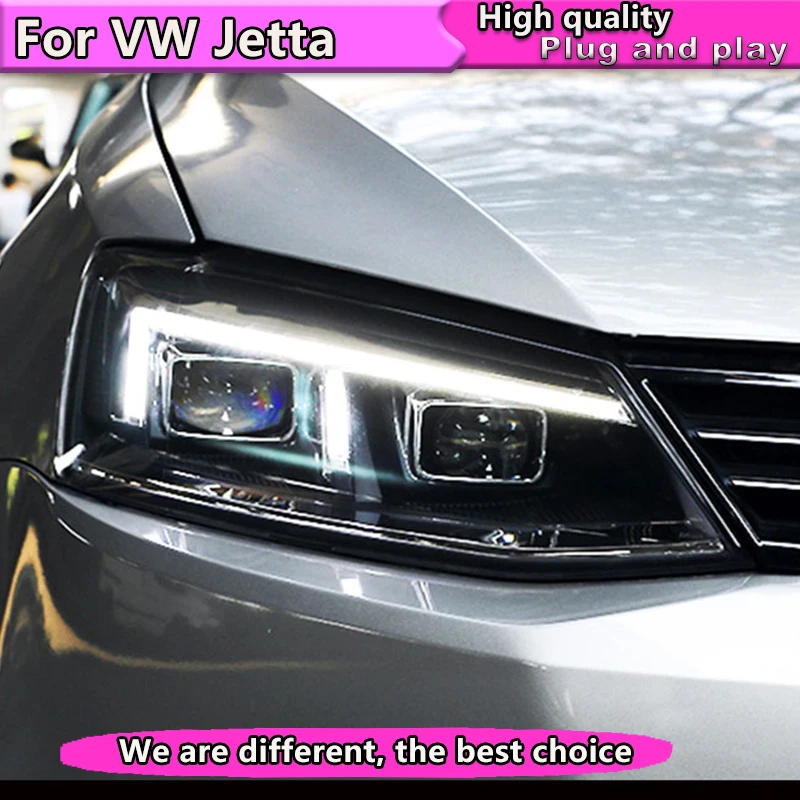 Автомобильный Стайлинг для нового VW Jetta 2011 2017 светодиодный A8 дизайн головной