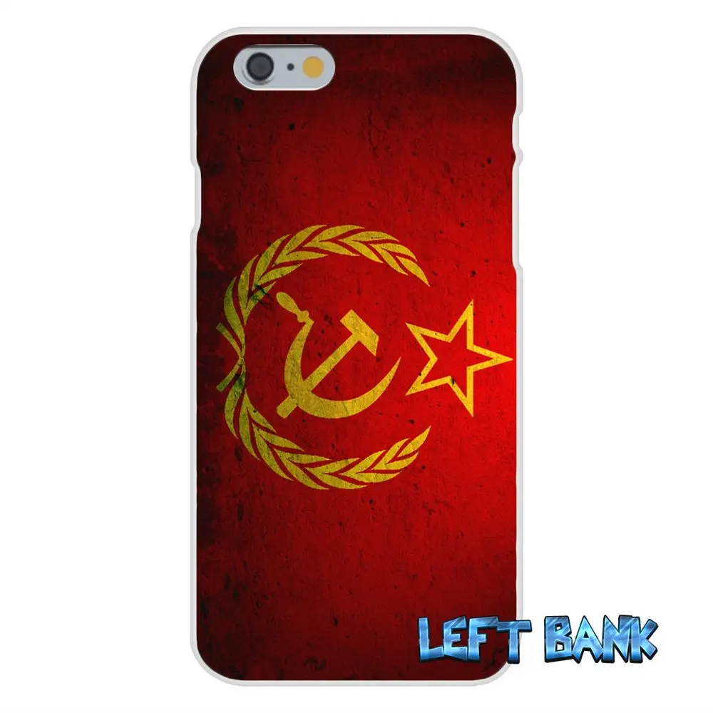 Для Xiaomi Redmi 3 3S Pro Mi3 Mi4 Mi4C Mi5S Note 2 4 Россия советская эмблема cccp Мягкий Силиконовый