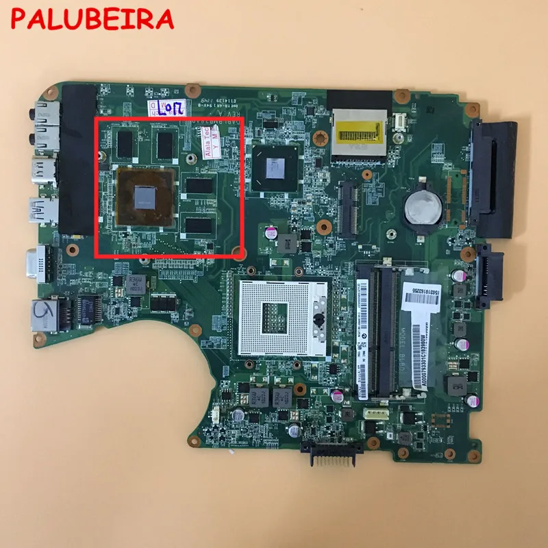 Высококачественная материнская плата для ноутбука marshbeira DABLBDMB8E0 A000080820 Toshiba Satellite