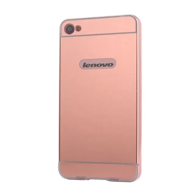Для lenovo P70 P70A P70T зеркальный чехол жесткий металлический алюминиевый каркас зеркальная задняя крышка для lenovo S90 S90T Z90 S850 K3Note K6Note чехол