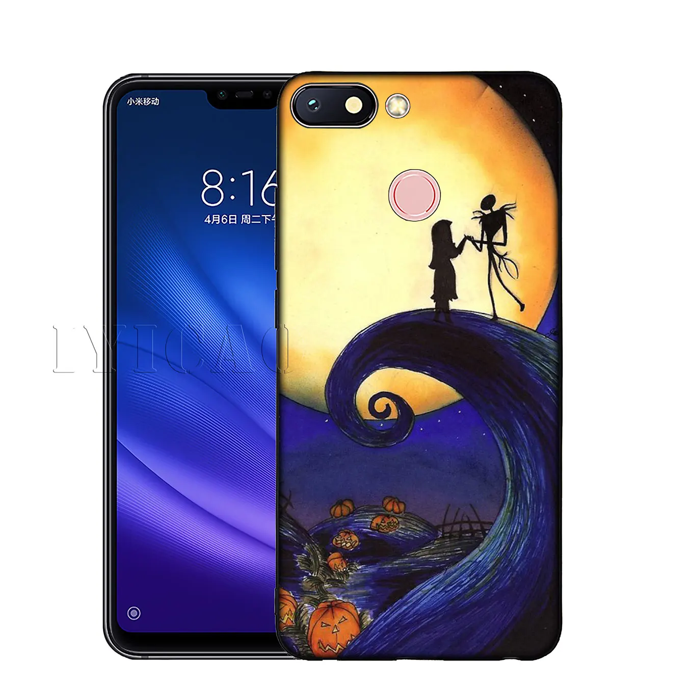 IYICAO кошмар Тим Бертон Хэллоуин Джек мягкий чехол для телефона Xiaomi Mi 10 9 9T CC9 CC9E 8 SE A3