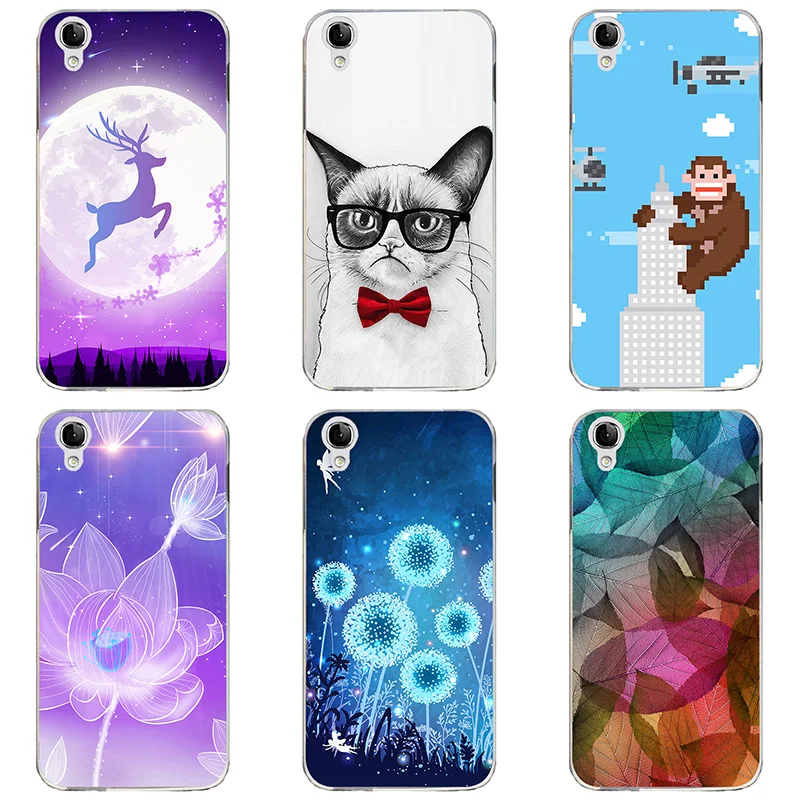 For Alcatel Idol 3 4.7&quot 6039 6039A Case Hard Plastic Back Cover Cases Painting Abstract Coque Patterned Shell Skin |