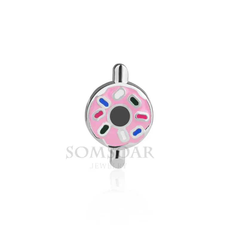 Somsoar Jewelry 2018 подвески ключи подходят для кожаного плетеного браслета из