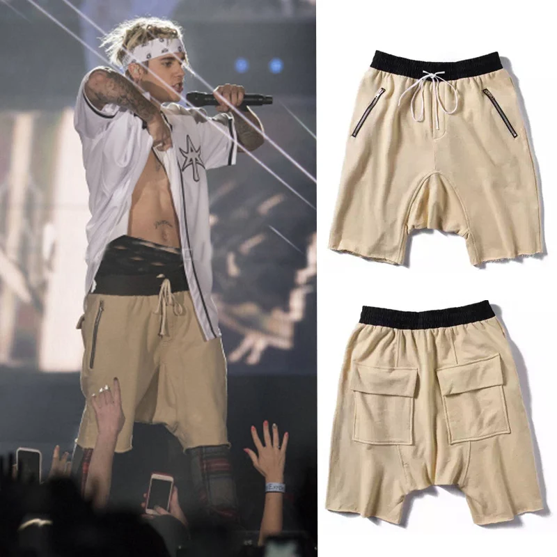 Новинка 2017 хип-хоп модные городской одежды бегунов шаровары летние шорты