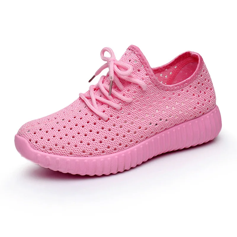 

Mesh open running shoes, women's sports shoes, breathable, old summer shoes, leisurely lightweight women