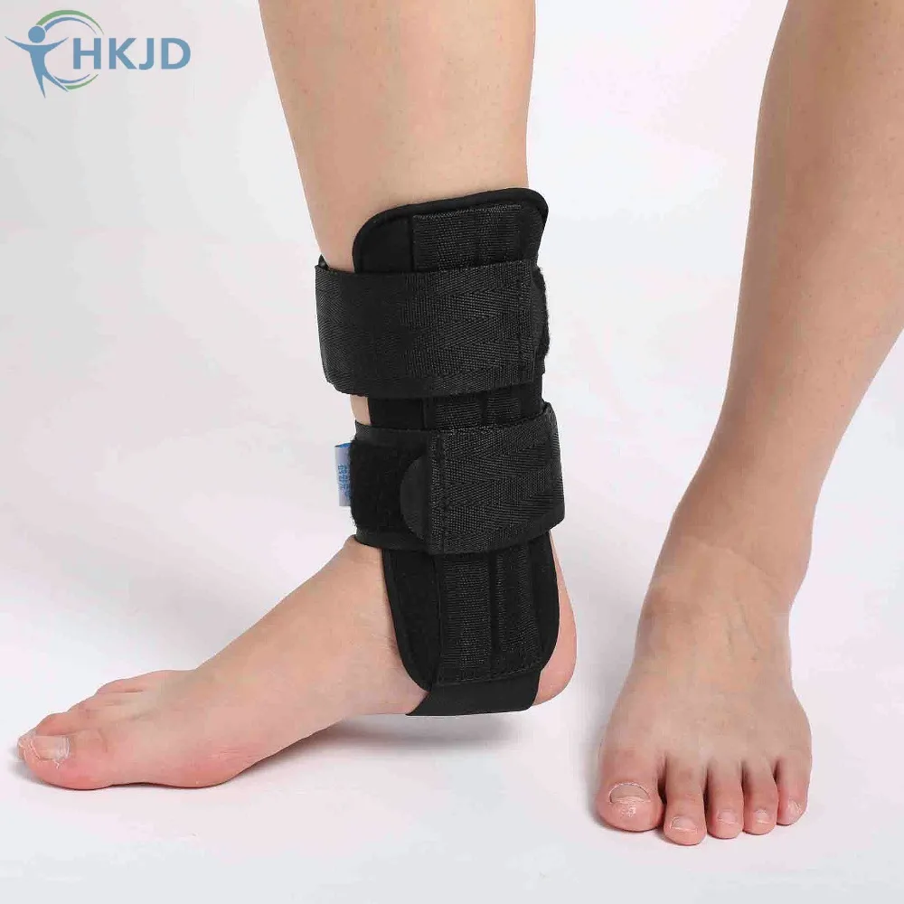 Черная опора для лодыжки HKJD алюминиевая острой травмы Опора s|brace support|support braceankle