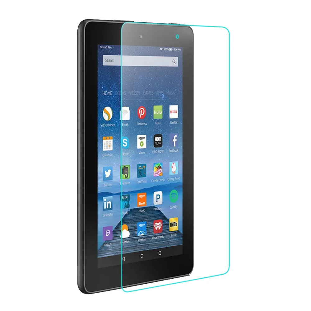 Закаленное стекло Защитная пленка для Amazon Kindle Fire HD 7 2015 планшет | Компьютеры и офис