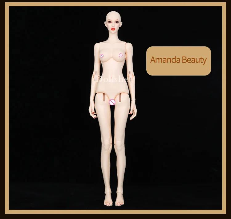 Dollshe DS Aman da beauty 26F Классическая bjd sd кукла 1/3 модель тела девушки oueneifs Высокое качество Смола игрушка Бесплатный глаз бусины магазин