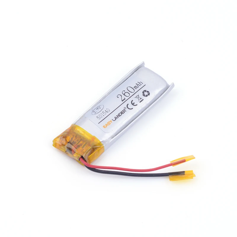 501540 260mAh 3 7 v литий-ионная полимерная аккумуляторная батарея для Bluetooth гарнитуры
