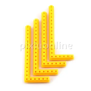 5 шт.пакет J702 75,5*31 мм l-образная Желтая Пластиковая многоярусная Соединительная штанга Бесплатная доставка в Россию