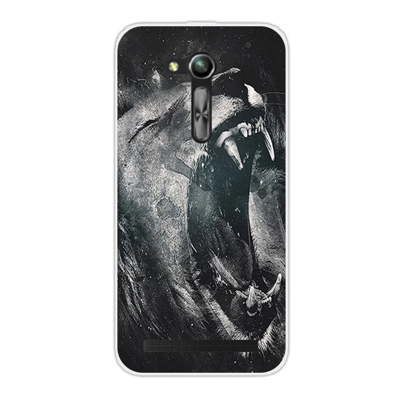 Чехол для Asus Zenfone Go ZB452KG задняя крышка мягкий силиконовый чехол из ТПУ дизайн с