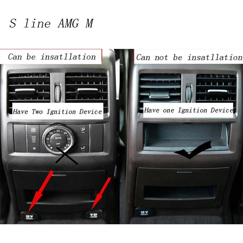 Автомобильный Стайлинг задний выход воздуха фотонаклейки отделка для Mercedes Benz GLE