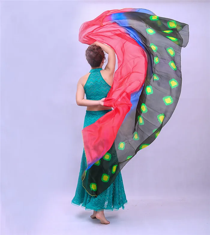 Танцевальный шарф для живота по индивидуальному заказу вуаль размера плюс