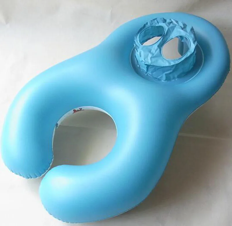 Outdoor Swimming Float Ring Baby Mother And Child Inflatable Swimming Ring Circle Double Seat Raft Swim Ring Aid Trainer Rings