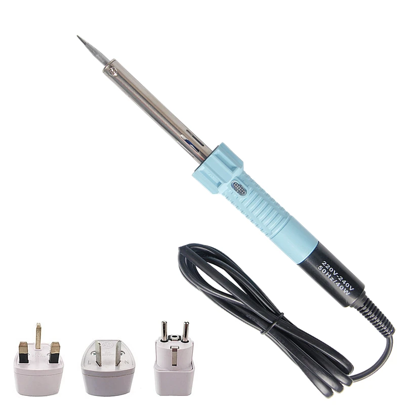 Электрический паяльник 40 Вт внешний тепловой с головкой бессвинцовый сварочное