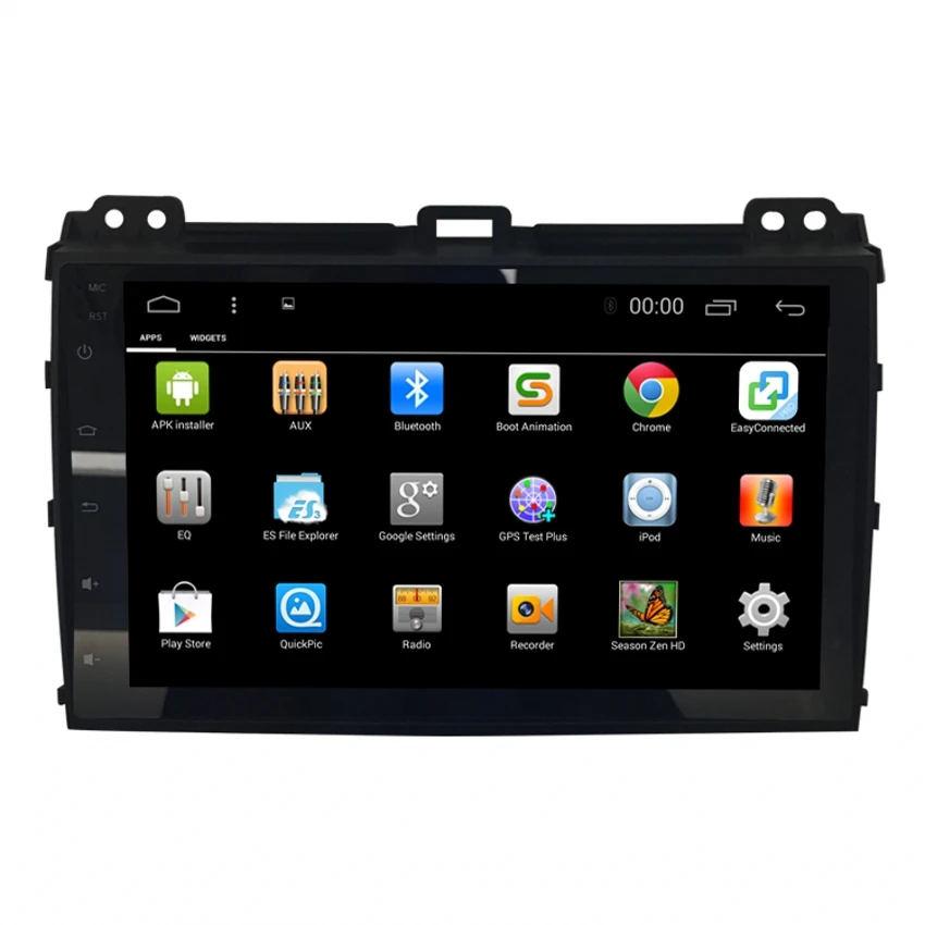 Bosstar quad core Android 7.1 system car stereo for Toyota Prado 2008 with wifi gps functions octa android dvd | Автомобили и