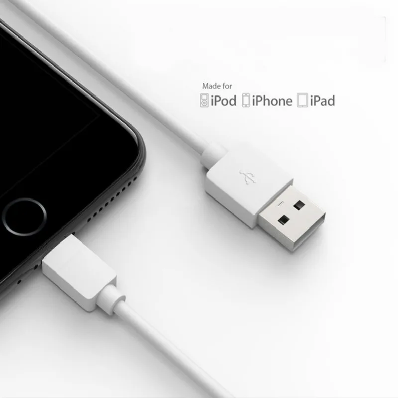 USB кабель для кабеля lightning GUSGU 2.1A быстрое зарядное устройство зарядный iPhone 5S X 8 7 6s 5