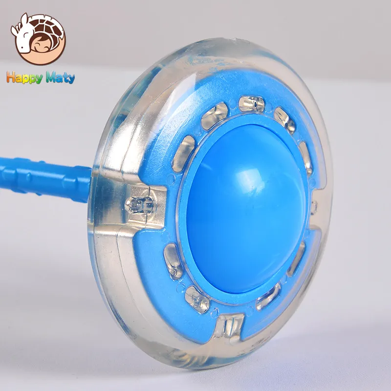 

Flashing Jumping Ball Outdoor Fun Toy Balls for Kids Child Sport Movement Ankle Skip Color Rotating Bouncing Balls