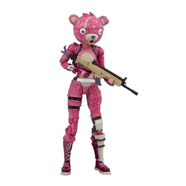 19 см Новая популярная крепость ночная битва Royale Trooper Cuddle Team Leader Розовый Премиум 7
